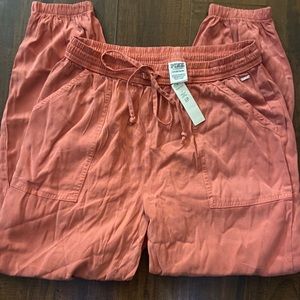 PINK size small jogger pant